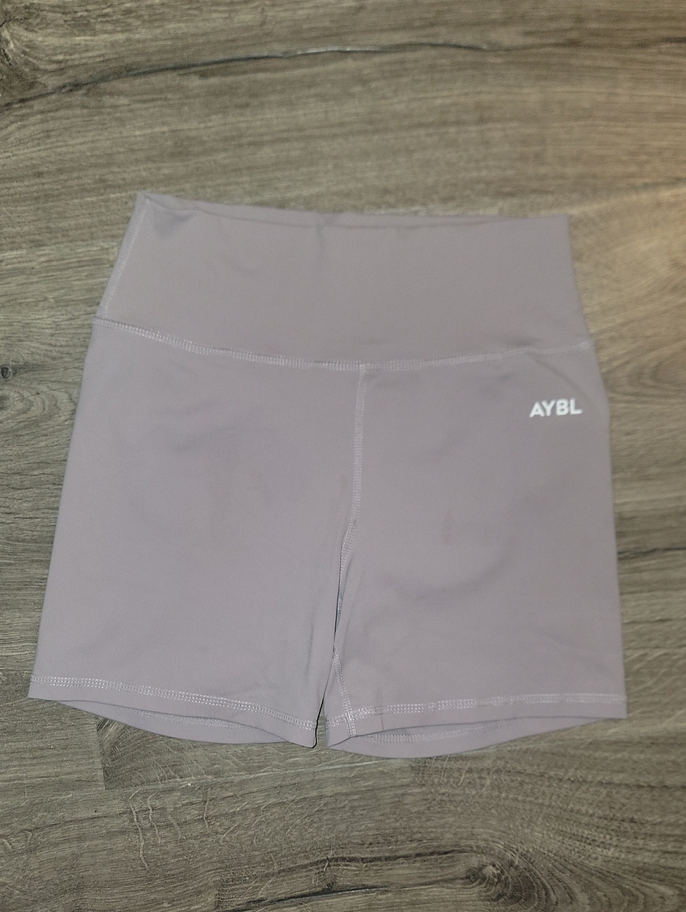 AYBL Dusty Lavender High-Rise Bike Shorts